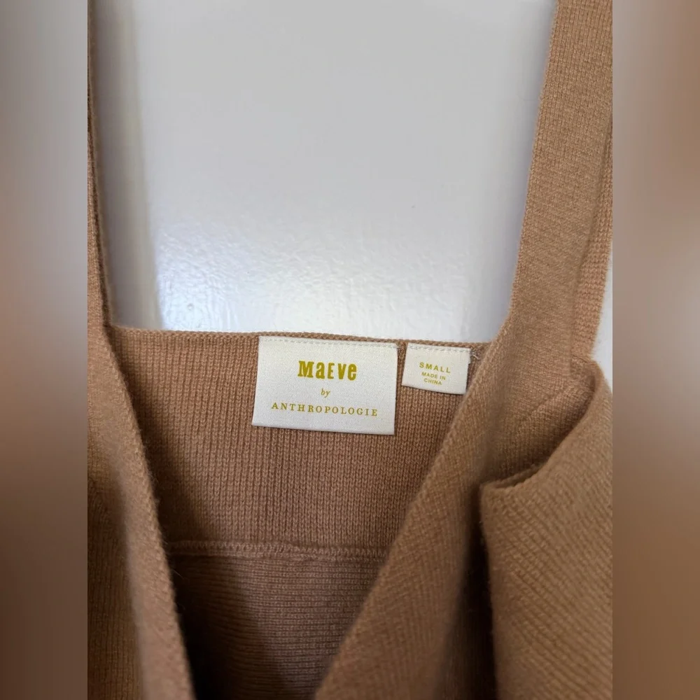 VGUC Anthropologie Cashmere Cropped Sweater Size S - Picture 7 of 7